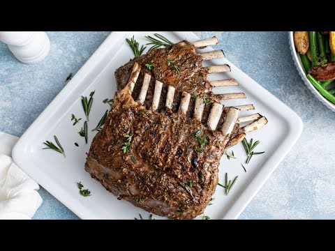Roasted Herb Crusted Rack of Lamb