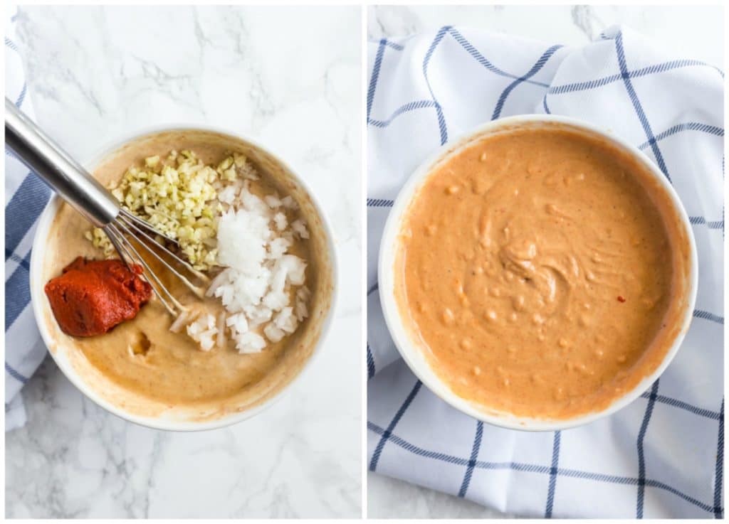 Step By Step Photos on How To Make Peanut Sauce.
