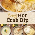 Pin image of hot crab dip