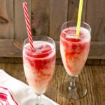 Lava Flow ~ a tropical drink that mixes pineapple, coconut and strawberries to create a sweet, delicious and refreshing drink. One sip will transport you to a beautiful tropical island. It’s like paradise in a glass!!!