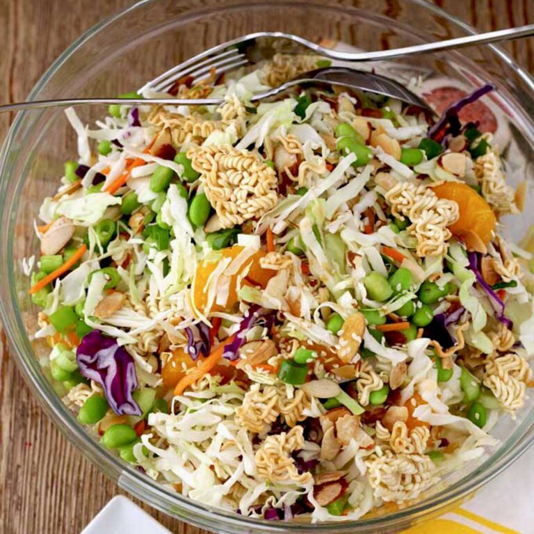 Ramen Noodle Salad - Lemon Blossoms