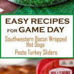 Game Day Foods are as important as the big game! Whether you are hosting a big party or just enjoying the game at home, these two easy and delicious recipes plus my tips for stress-free entertaining will turn any game day into a victory! #ad