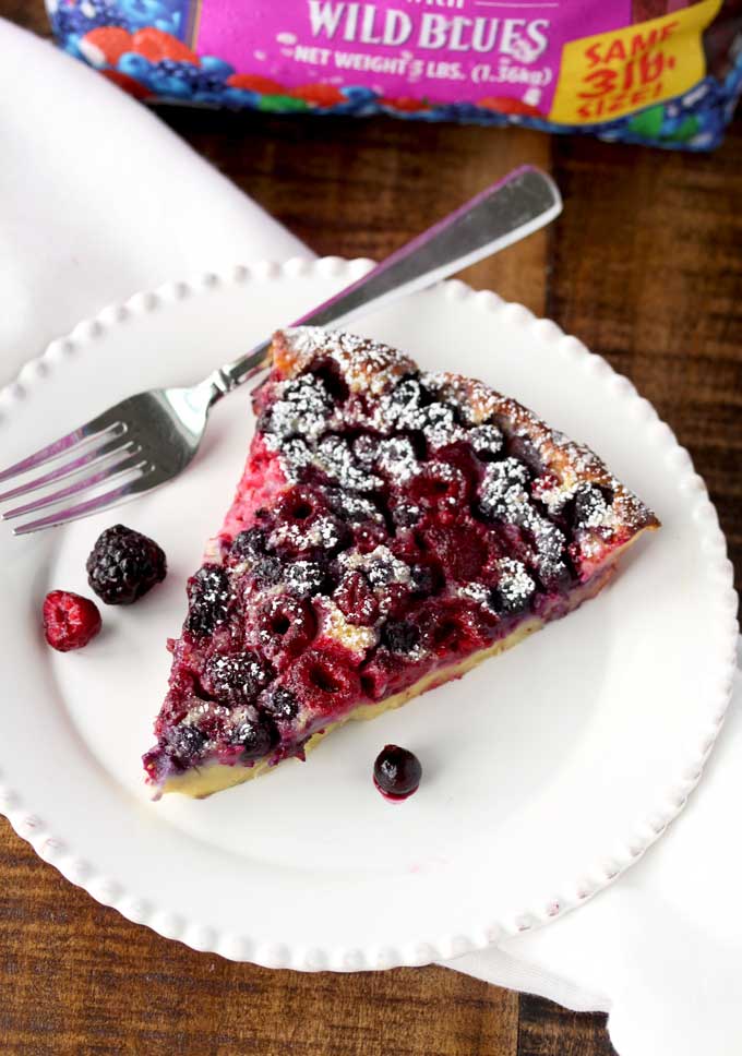 Mixed Berry Clafoutis