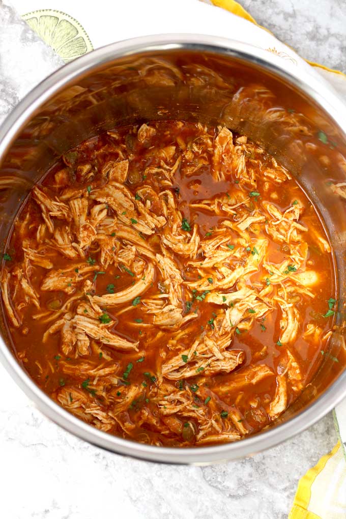 Easy Instant Pot Mexican Chicken Recipe PRESSURE COOKER