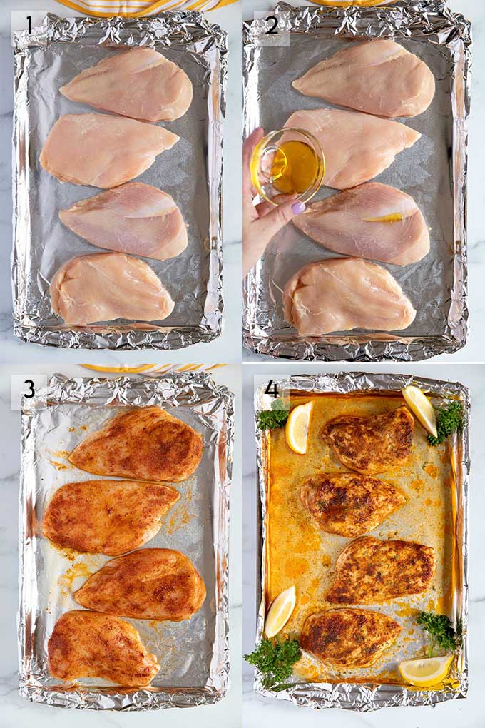 How To Bake Chicken Breast Step By Step