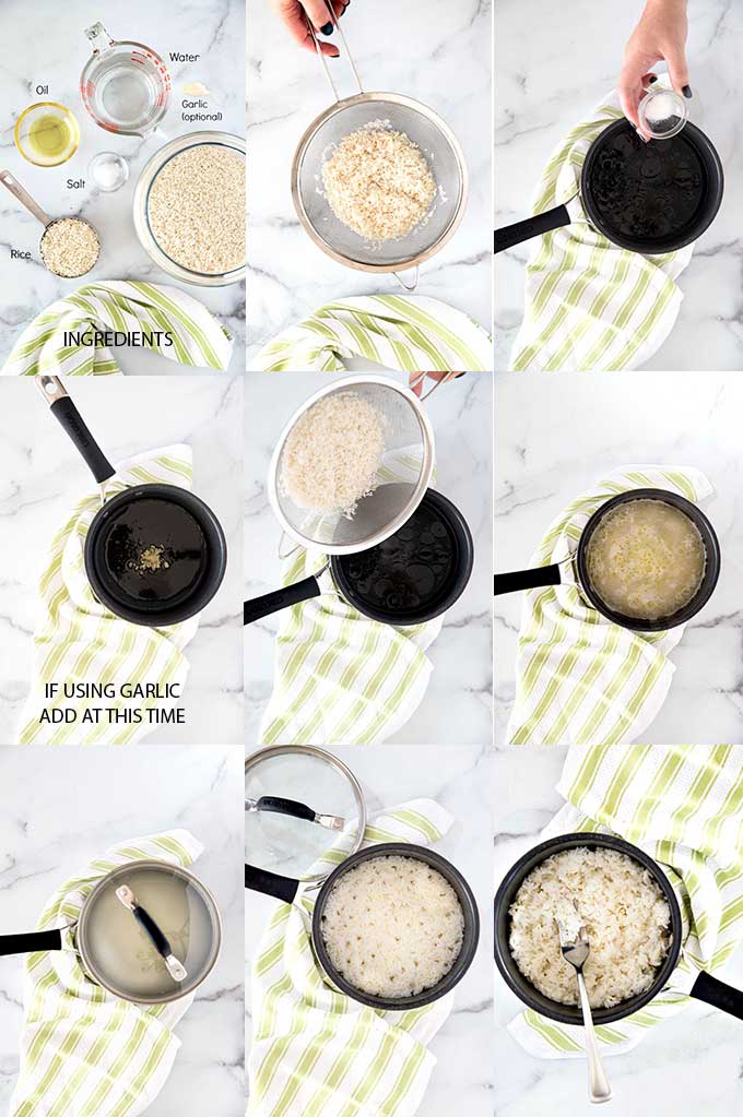 How To Cook Rice step by step
