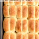 Parker House Rolls are fluffy, buttery, soft and hard to resist! These easy to make dinner rolls are absolutely delicious!