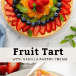 Pin image of French Fruit Tart