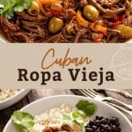 Pin images of Cuban beef ropa vieja