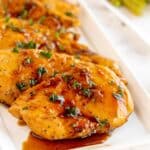 Maple Balsamic Glazed Chicken