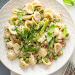 Pasta with Asparagus in Lemon Cream Sauce