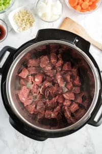 cooking beef chucks in an instant pot