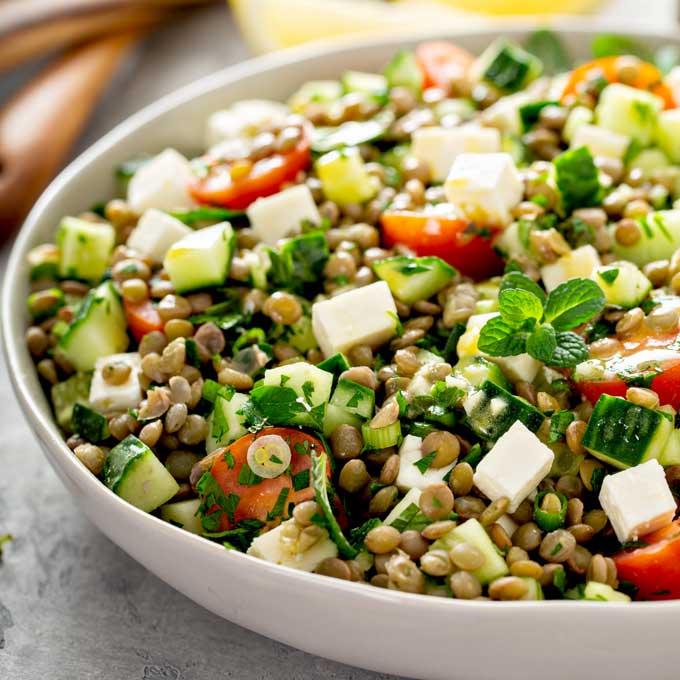 The Best Lentil Salad