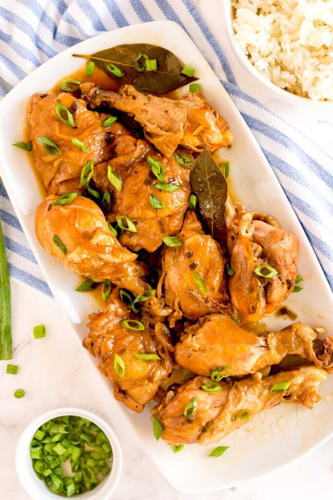 Instant Pot Chicken Adobo  Keto, Low-Carb, Dairy-Free, Nut-Free