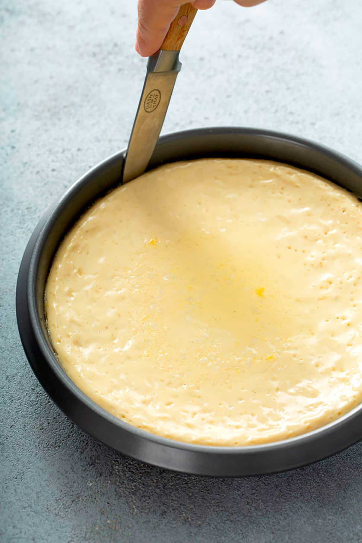 Unmolding flan