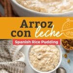 Pin image of Spanish Rice Pudding aka arroz con leche.