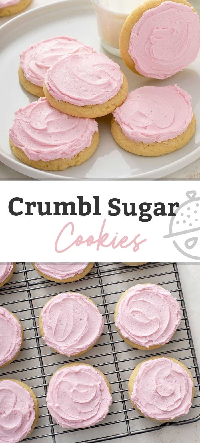 Copycat Crumbl Cookies (Sugar Cookie Recipe) - Lemon Blossoms