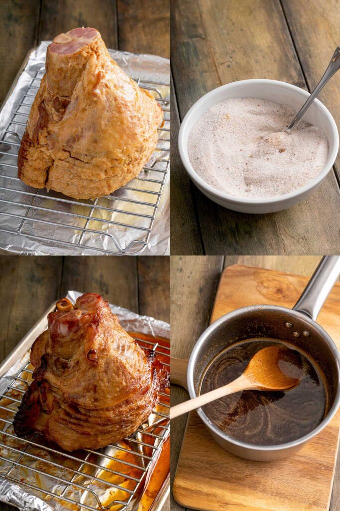 Step by step photos on how to make baked home at home.