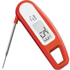 Red Digital thermometer