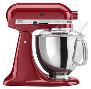 Empire red kitchenaid stand mixer