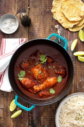 Mexican Chicken Adobo (Adobo de Pollo) - Lemon Blossoms