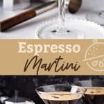Pin image of espresso martini