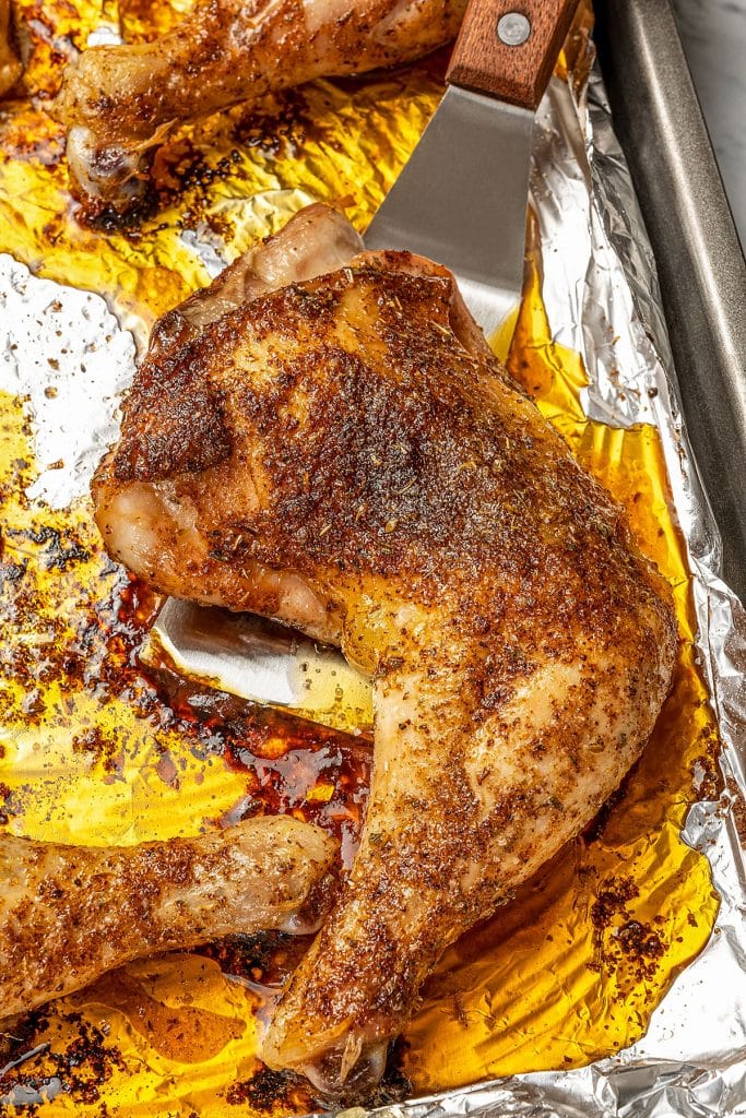 AirFryer Oven Rotisserie chicken quarters