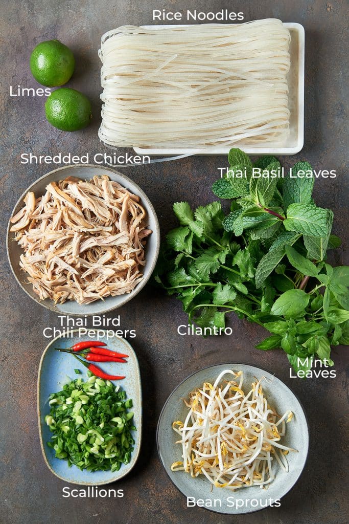 toppings for the instant pot chicken pho