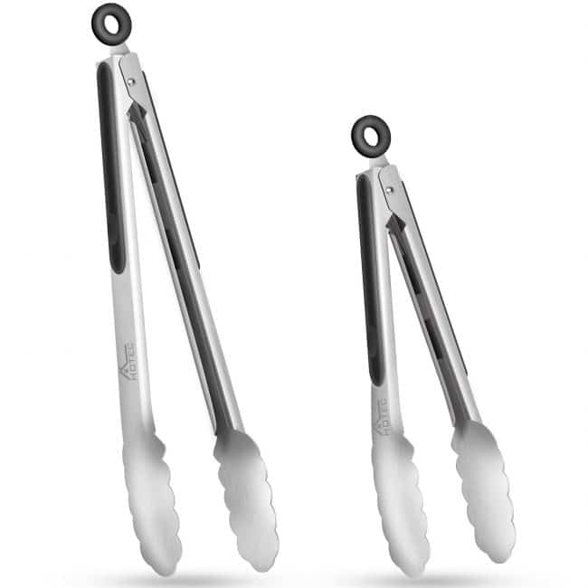 set of 2 kitchen tongs