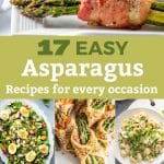 Easy asparagus recipes roundup pin