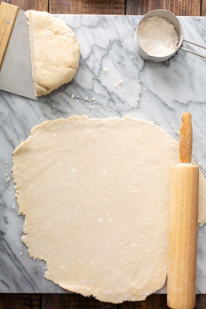 rolled Pie Crust dough 