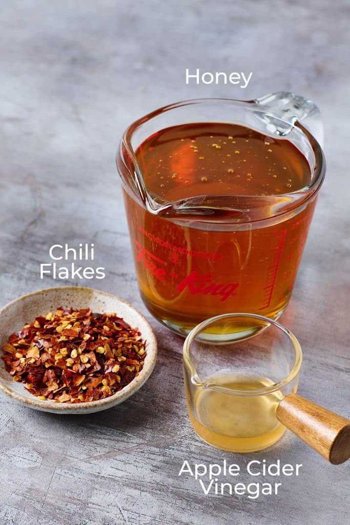 ingredients to make hot honey
