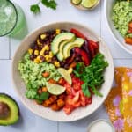 Easy Mexican Veggie Bowl (Mexican Rice Bowl)
