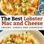 Lobster mac and cheese pin image
