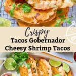 shrimp tacos gobernador pin image