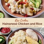 Hainanese Chicken and Rice pin image
