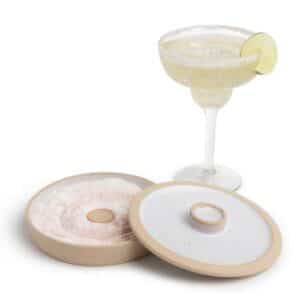 Ceramic Drink Rimmer Set